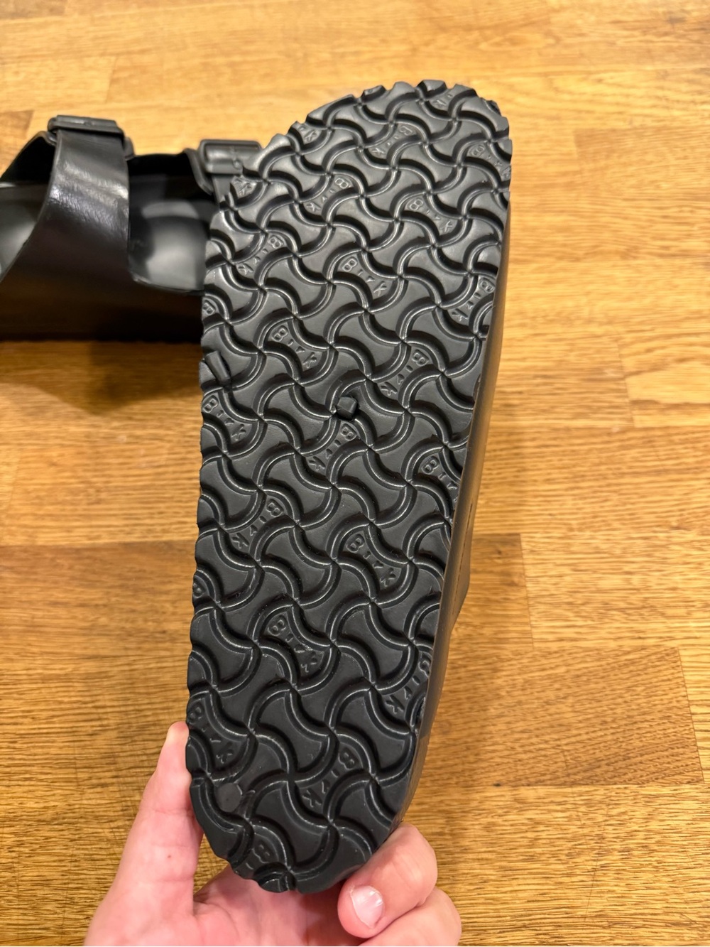 Birkenstock Black Two-Buckle EVA Slides - Picture 3 of 6